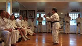 Hachidan Test Sanchin Kata