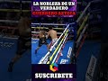 LA NOBLEZA DE UN VERDADERO GUERRERO AZTECA 🥊💙🥊