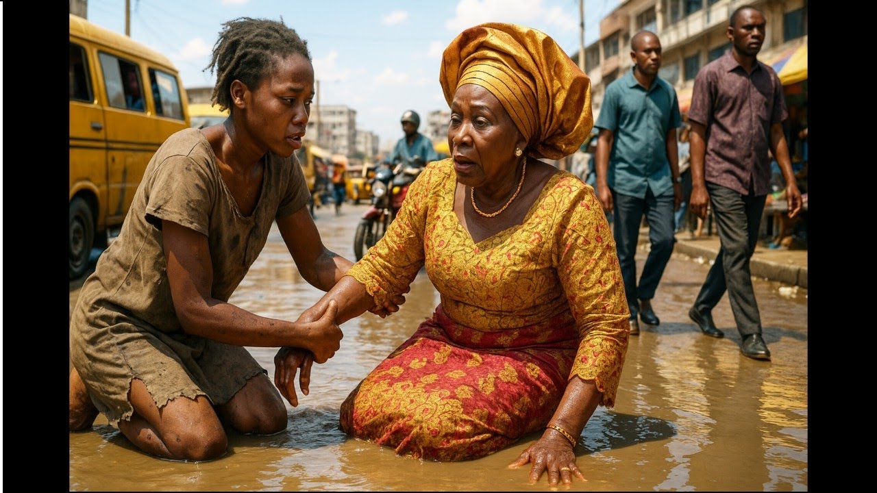 Poor Lady Helps an Old Woman, Unaware She’s the Mother of a Billionaire CEO #hotafricantales 