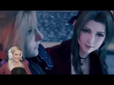 Briana White voice actress of Aerith reacting to Aerith making Tifa Jealous - Final Fantasy VII RMK