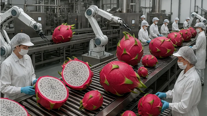 Inside the Modern Factory Turning Dragon Fruit Into 10+ Premium Products (Full Process)