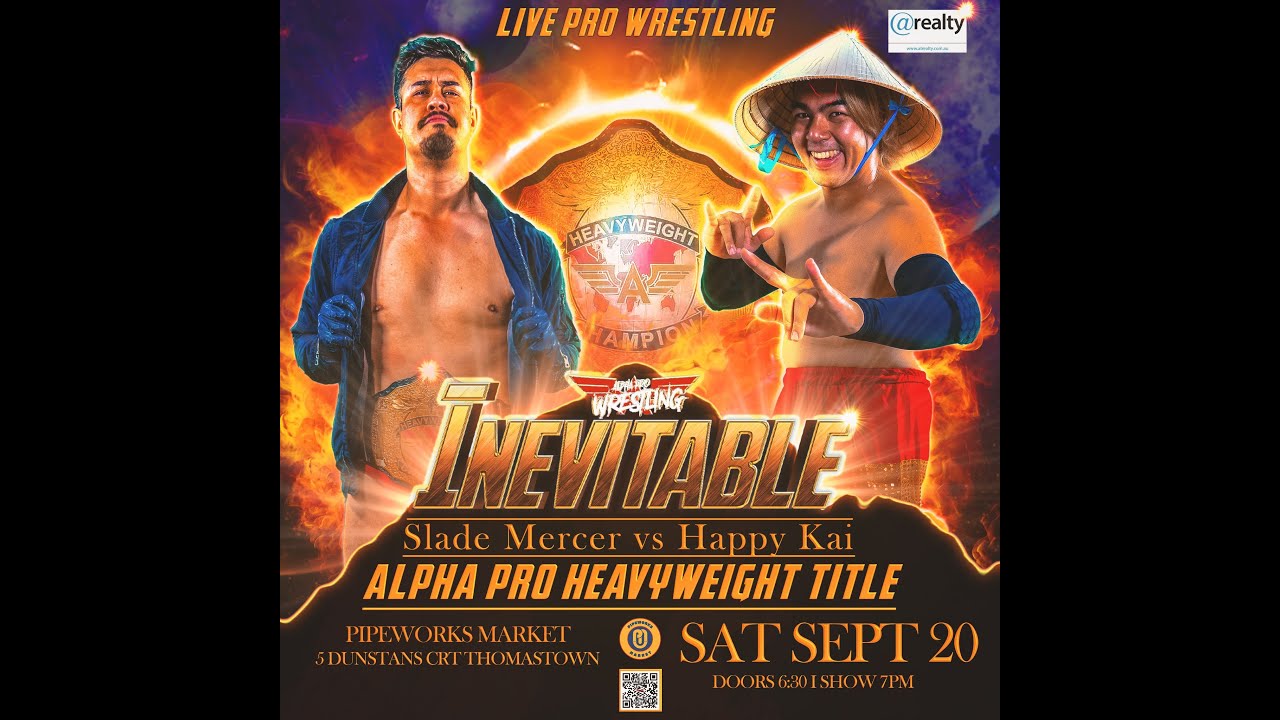Alpha INEVITABLE 2025: Happy Kai vs Slade Mercer (Alpha Heavyweight Title) (YOUTUBE EDITION)