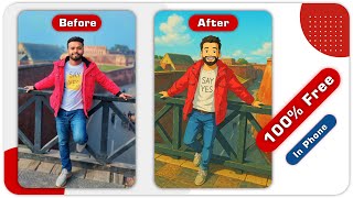 How to Create Ghibli-Style AI Image | Free Ghibli Image Generator on Mobile | Studio Ghibli Photo 💫 screenshot 3