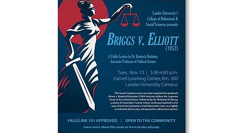 Briggs v  Elliott  at Lander University  11 13 18