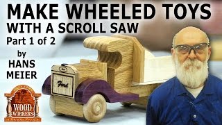 Hans Meier and the GWA scroll saw SIG put on an exhibition of scroll sawn wheeled toys suitable for kids of all ages. Recorded and 