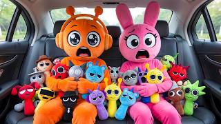 Pinki & Oren Discover Sprunki Secret Trunk Hiding Spot