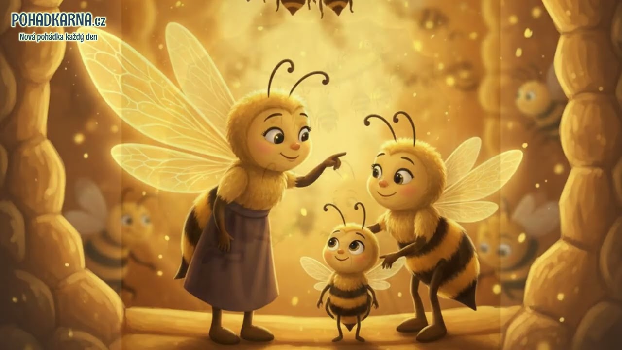 Včelí úl - Tajemství včelího vosku - audio pohádka na dobrou noc
