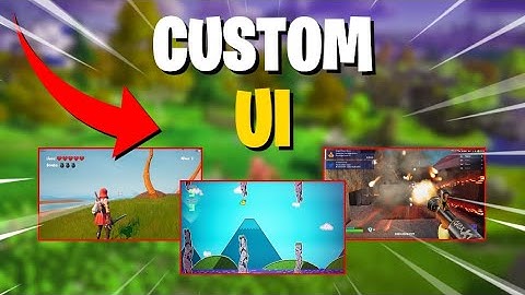How To Make Custom UI / HUD | UEFN Tutorial (Creative 2.0)