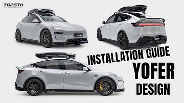 How to Install model y juniper 2025+ yofer bodykit【Installation Guide】