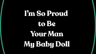 I Am Crazy About You Baby Doll 🌺🌺 and I Am Not Shy to Say It 🌺 Proud to Stand Beside You