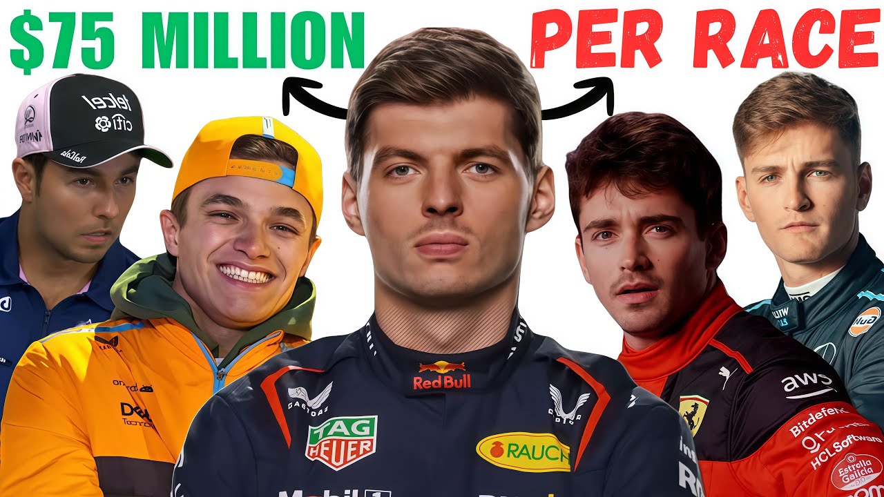 How Formula 1 Racers make Millions every race... - YouTube