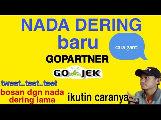 CARA GANTI NADA DERING GOJEK GOPARTNER || VERSI GOJEK TERBARU class=