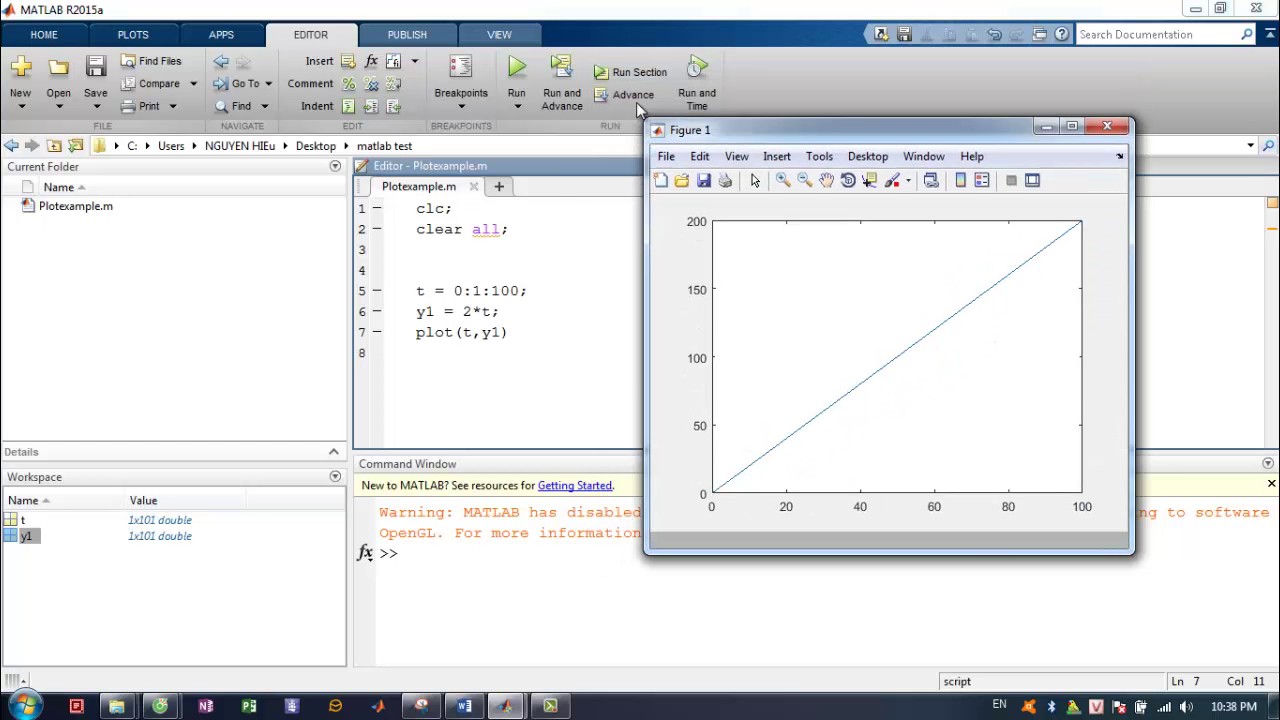 Plotting in Matlab | Vẽ đồ thi trong Matlab - YouTube