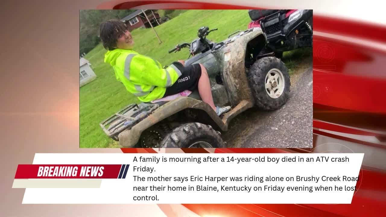 Teen dies in ATV crash - YouTube