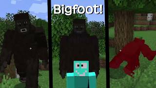 A Minecraft Mod That Adds Bigfoot! @replayingclassics