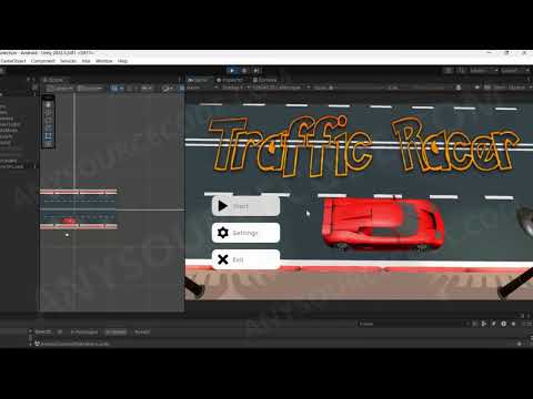 Traffic Racer - Endless Drive Unity Game Source Code #unity #unity3d #unitydev #unitydeveloper