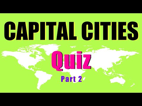 Country Capital - Country Flag Match II Quiz - By JollyTee