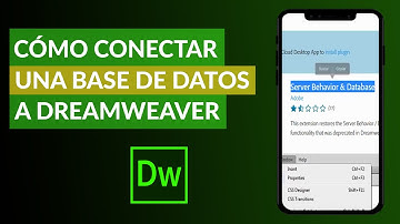 Cómo Conectar una Base de Datos a Dreamweaver Paso a Paso