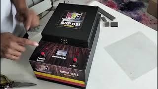 TUTORIAL MENCETAK STEMPEL DENGAN MESIN BSP 05i Manual