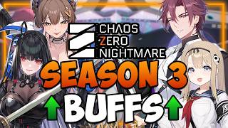 S3 BUFFS ARE (R)INSANITY I Tons of Units Buffed I Chaos Zero Nightmare screenshot 5