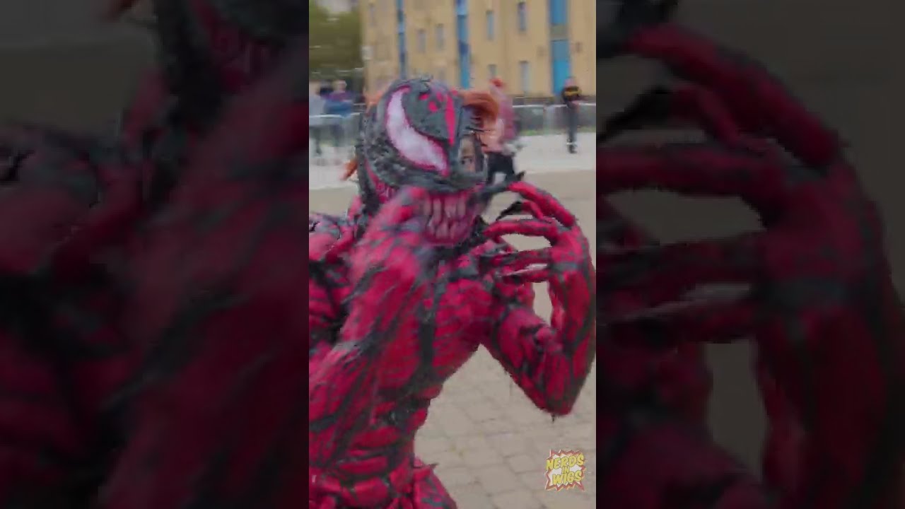 Carnage Cosplay at MCM London Comic Con 🔥 #Shorts #Carnage #Marvel #Cosplay