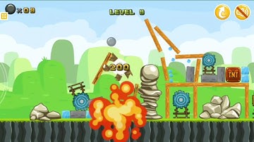 Bubble Shooter game |  Level 20-21 | Bubble Shooter Game Online | Knock Down Bottles #shorts #short