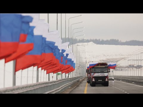 Путин дал старт запуску движения по трассе М-12 «Восток» от Москвы до Казани