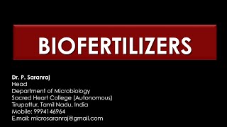 Biofertilizers