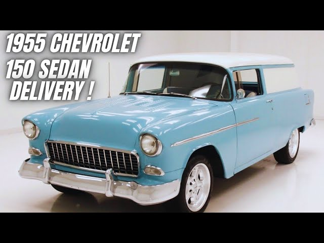 1955 Chevrolet 150 Sedan Delivery — The Rarest Tri-Five Chevy ICON