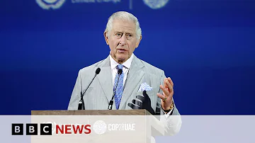 COP28: King Charles says dangers of climate change are no longer distant risks | BBC News