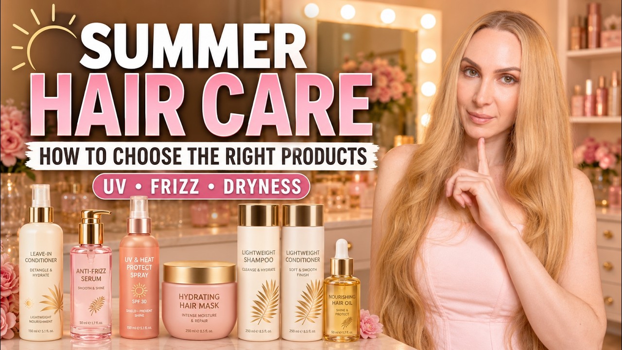 How I Protect My Hair From Summer Heat ☀️ | My Routine + Favourite Products