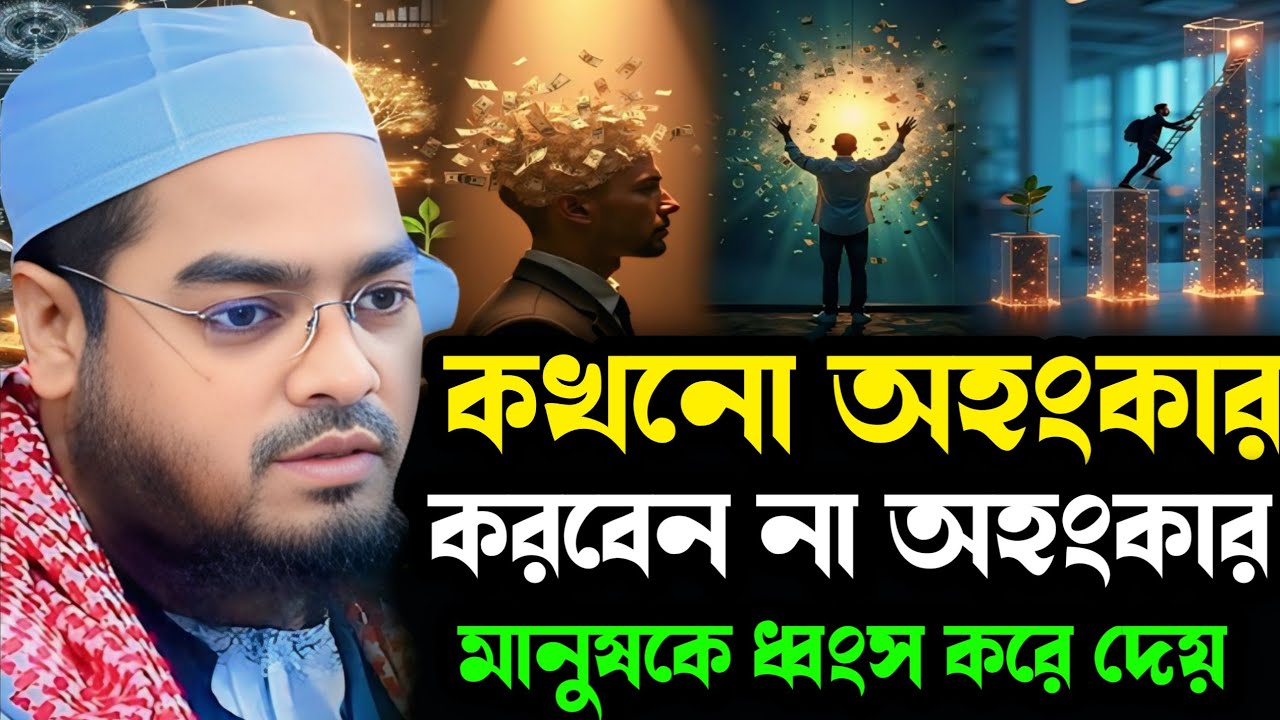 কখনো নিজেকে নিয়ে অহংকার করবেন না অহংকার মানুষকে ধ্বংস করে দেয়┇ হাফিজুর রহমান সিদ্দিকী ┇ Hafizur 