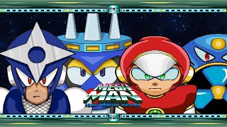 Shadow Man team vs Air Man team Mega Man Robot Master Mayhem