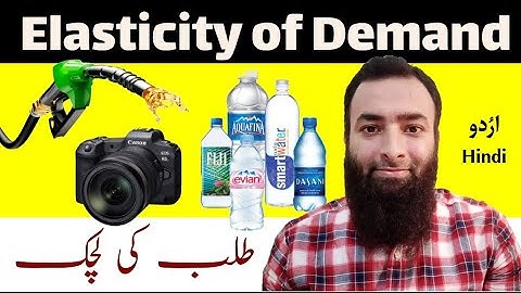 Elasticity of Demand in Urdu/Hindi | Economics in Urdu/Hindi | MAGRAY ACADEMY | Kafeel Aslam |