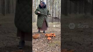 #бабка #бабушка и рыжики #грибы и грибная война #смех