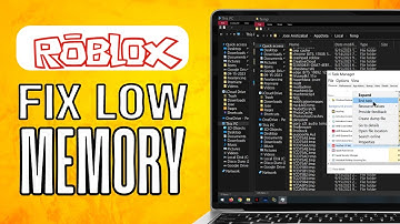 How To Fix Low Memory On Roblox (2024) Simple Tutorial