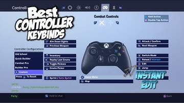*NEW * BEST CUSTOM CONTROLLER KEYBINDS CONSOLE