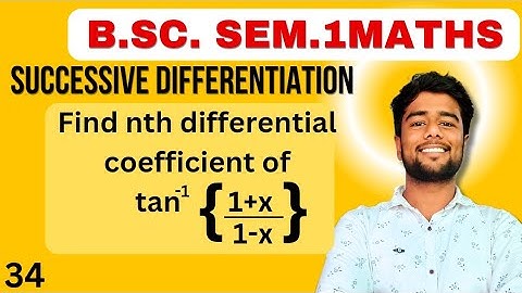 Find the nth differentiation coefficient of tan^-1 {1+x}/{1-x} |Nth derivative of tan^-1 {1+x}/{1-x}