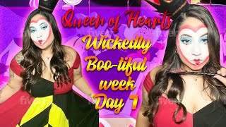Wickedly Boo-tiful Week: Day 7 Halloween Make up Queen of Hearts
My socials❤️
Instagram: https://www.instagram.com/alisa.de.la.cruz/
Facebook: https://www.facebook.com/alisa.teixeira
Queen of Hearts props: https://www.amazon.com/dp/B00UM49BUE?ref=ppx_pop_mob_ap_share
Suva Beauty: http://suvabeauty.com
Torrid: https://www.torrid.com Wickedly Boo-tiful Week: Day 7 Halloween Make up Queen of Hearts