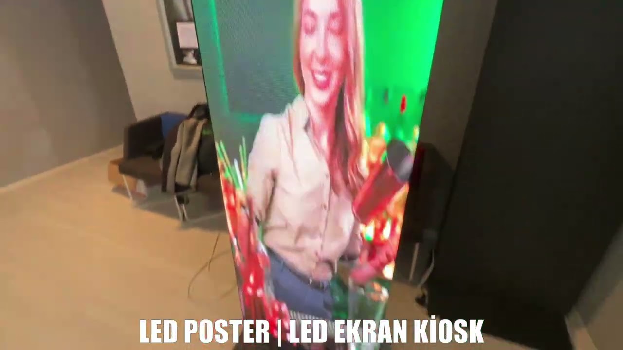 Led Poster | Led Ekran Kiosk | Poster Led Ekran