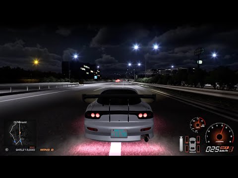 Mazda RX-7 doing 300kmph Maxed in Tokyo Xtreme Racer - YouTube
