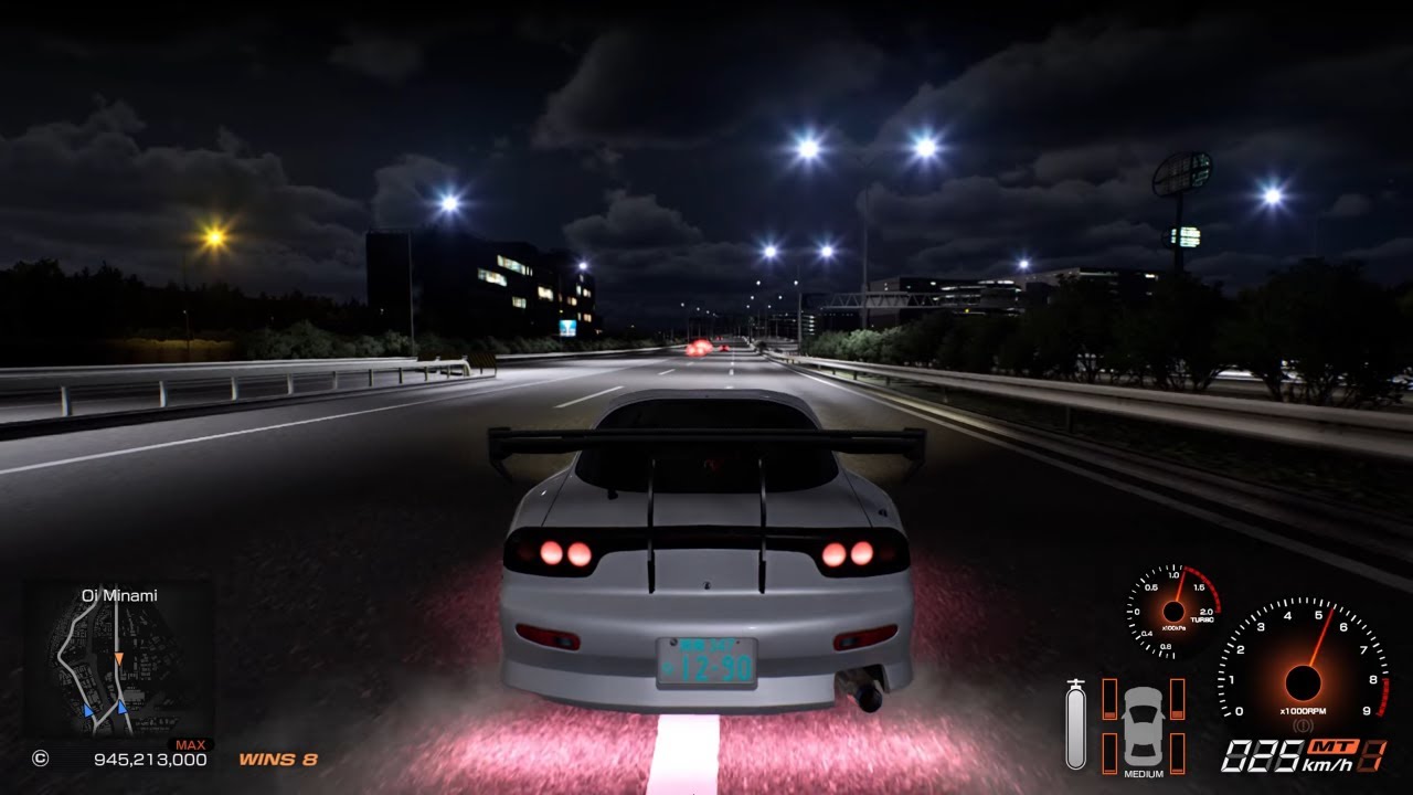 Mazda RX-7 doing 300kmph Maxed in Tokyo Xtreme Racer - YouTube