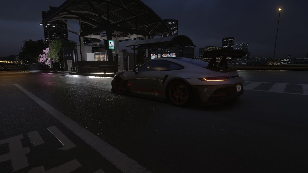 Night drive Assetto corsa
