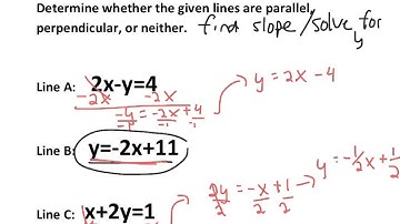 4.5 parallel and perpendicular lines