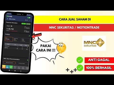 Cara Jual Saham di MNC Sekuritas / MotionTrade