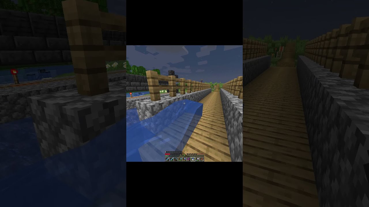 How to duplicate water with a trident [Minecraft BUG 1.17.1] 