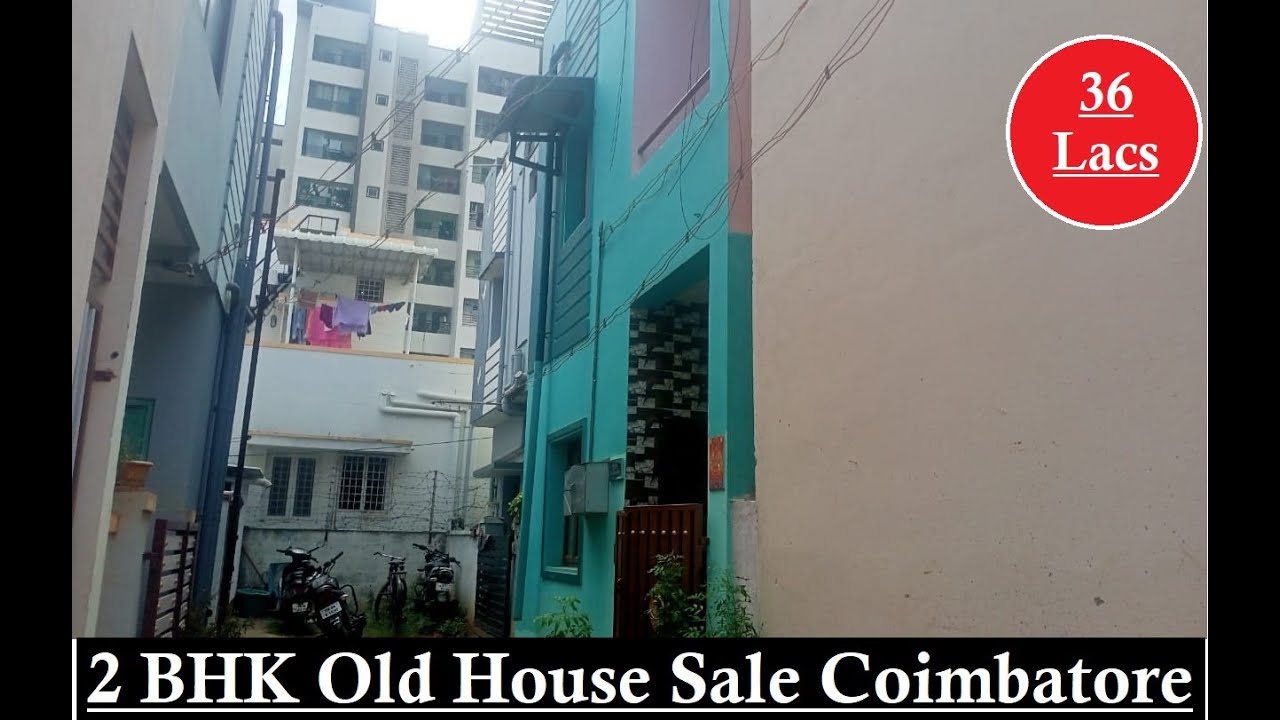 222) பழைய வீடு விற்பனைக்கு வடவள்ளி 2 BHK Old House for sale in