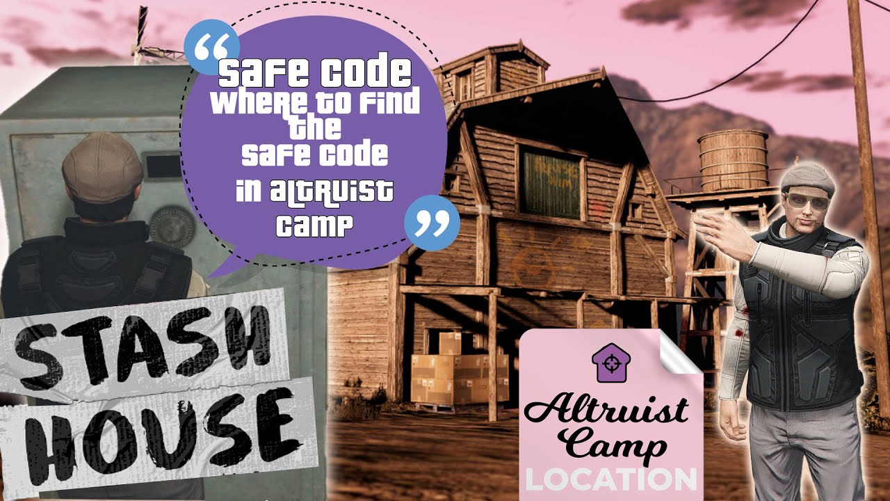 Stash house location and Guide Stash house Safe Code Stash house