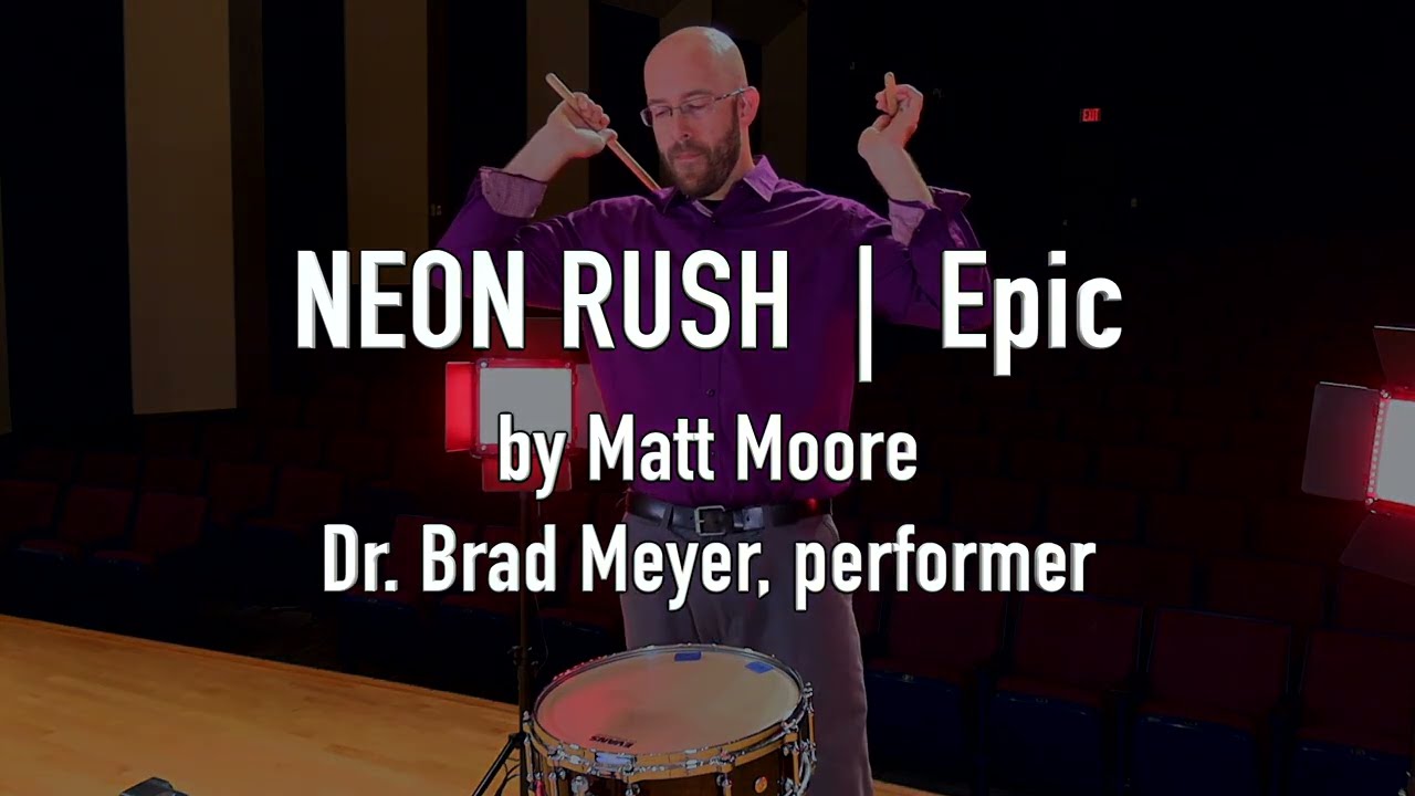 Guarda "Neon Rush | Epic" by Matt Moore, Dr. Brad Meyer (performer) su YouTube Guarda "Neon Rush | Epic" by Matt Moore, Dr. Brad Meyer (performer) su YouTube