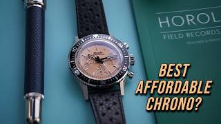 The Best Looking Chronograph Under $500 Vintage Inspired Nivada Grenchen Chronoking Salmon